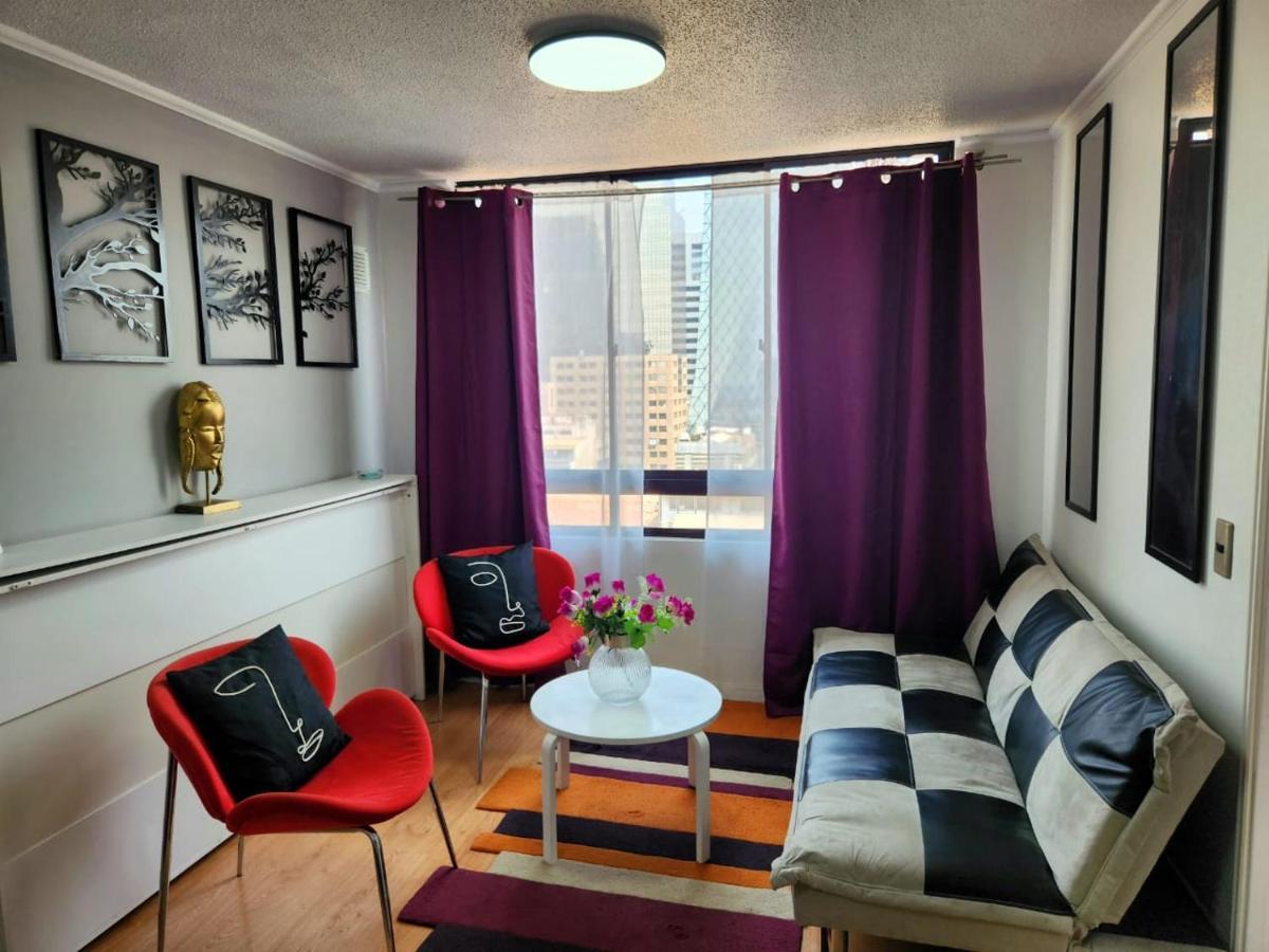 Apartamento Cómodo Departamento En Bellas Artes Con Vista Privilegiada Santiago